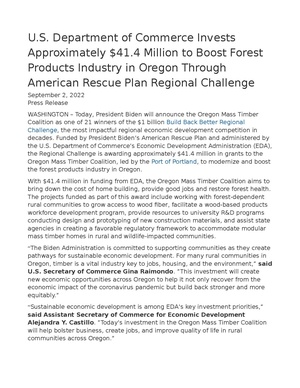 $41 Million to Boost Forest Products Industry in Oregon.pdf