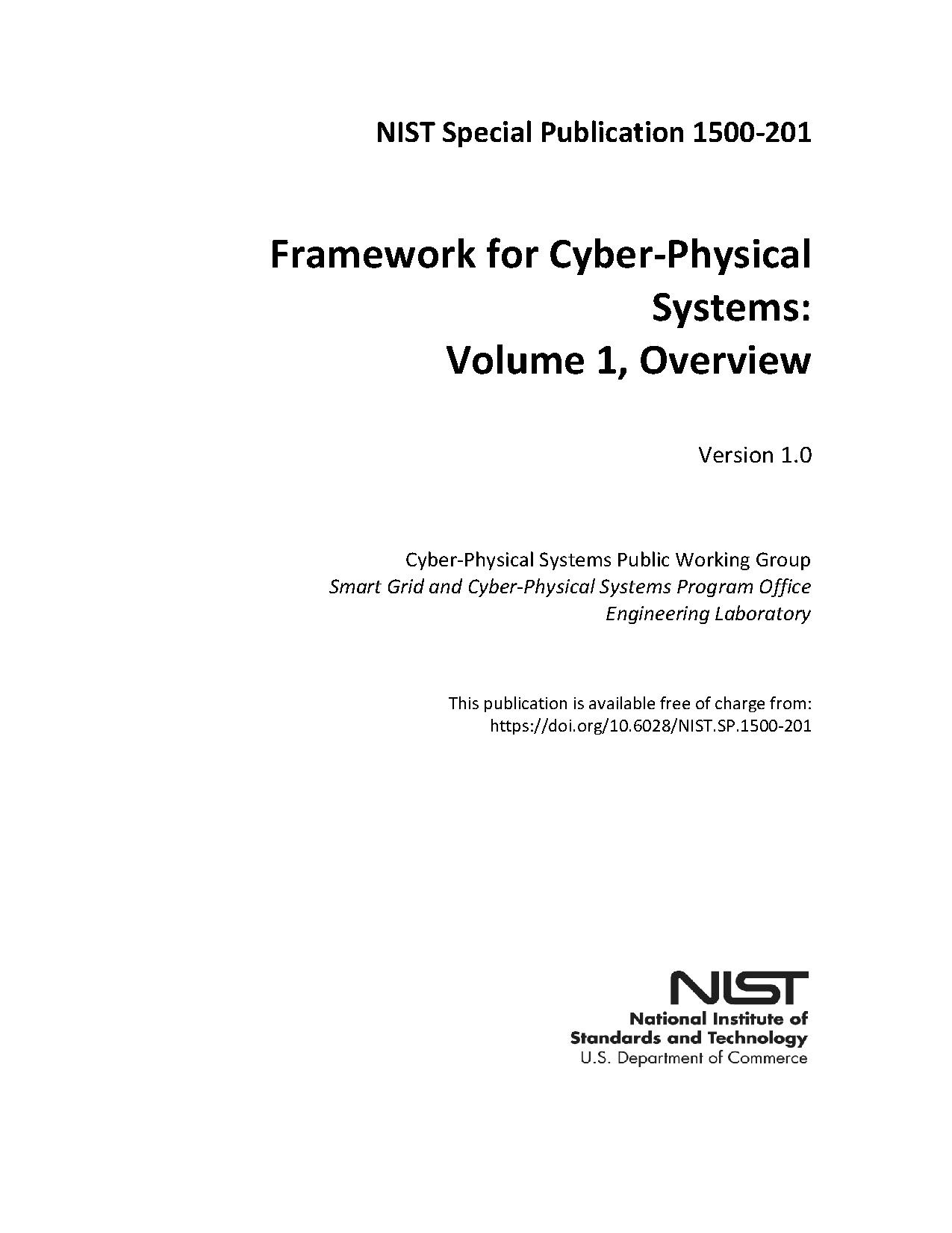 Framework for Cyber-Physical Systems