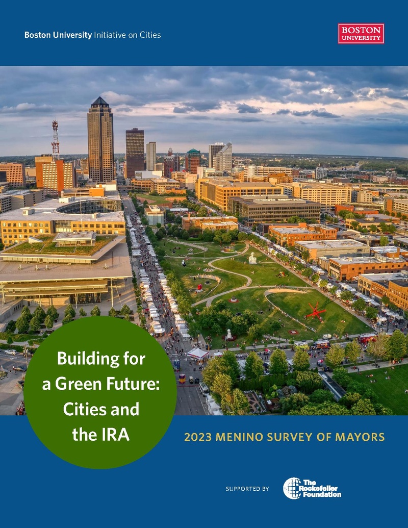 Building for a green future cities and the ira opencommons