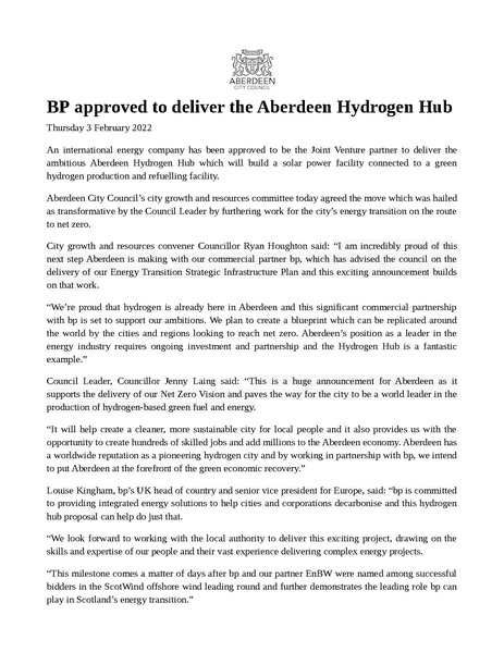 File:BP approved to deliver the Aberdeen Hydrogen Hub.pdf