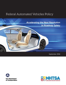Federal Automated Vehicles Policy (FAVP)