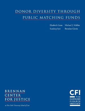 Report DonorDiversity-public-matching-funds.PDF