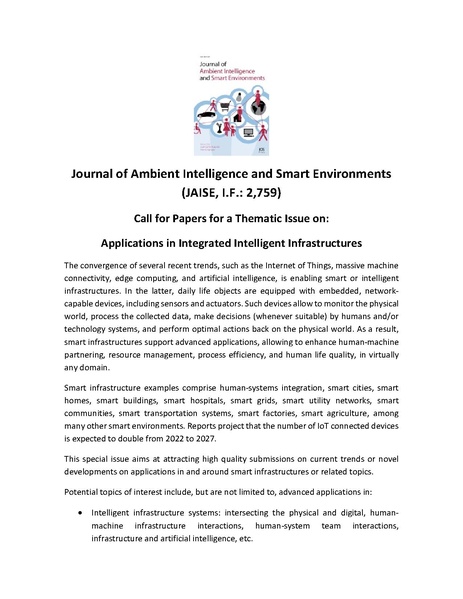 File:JAISE TI Smart Infrastructures - Call for Papers Jan 15 2023.pdf